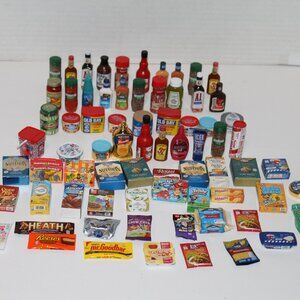 Lot of 74 Zuru Mini Food Brands